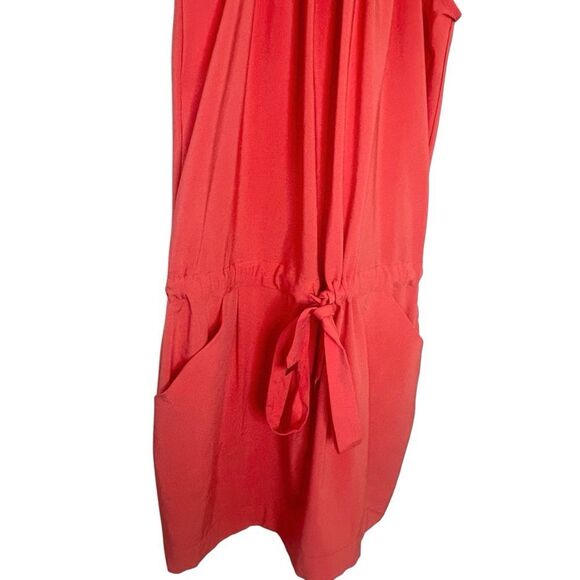 Rachel Roy coral halter neck tie waist casual dress size small - Picture 3 of 7
